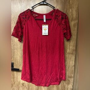 New Women Small Lacey Fancy Shirt